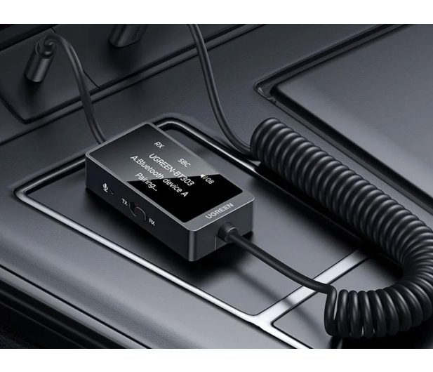 UGREEN Transmiter / odbiornik 45236 Bluetooth 5.4 - 1501449 - zdjęcie 3
